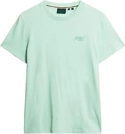 Superdry Organic Cotton Essential Logo T-Shirt kurzarm light mint green (Herren)