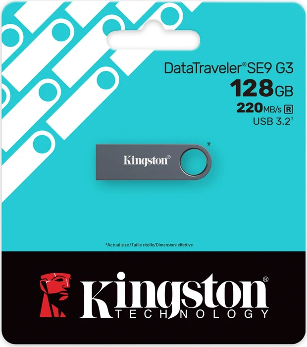 Kingston DataTraveler SE9 G3 128GB dark nickel, USB-A, USB 3.2 Gen 1×1