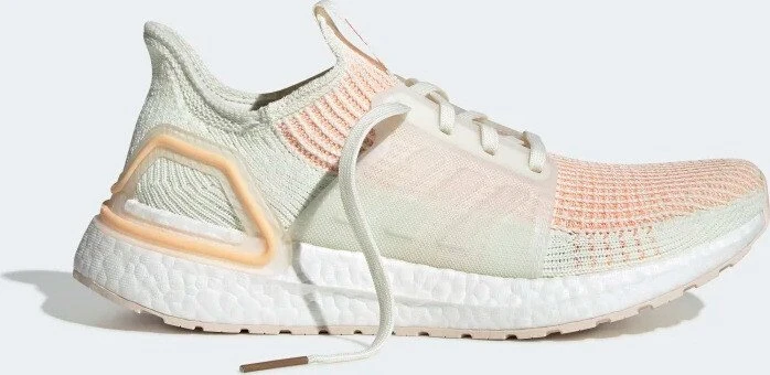 adidas Ultraboost 19 off white/glow orange (Damen)