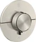 Hansgrohe Axor ShowerSelect ID rund Thermostat für 2 Verbraucher edelstahl optic Vorschaubild