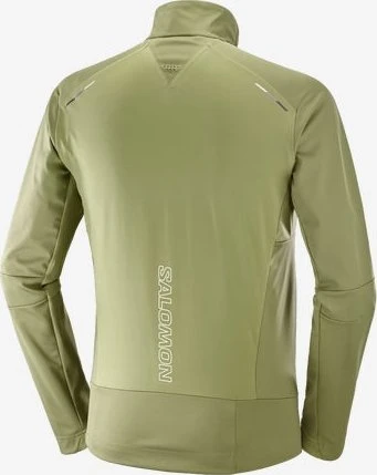 Salomon Gore-Tex Infinium Windstopper Pro Funktionsjacke deep lichen green (Herren)