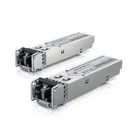 Ubiquiti UniFi UACC Gigabit LAN-Transceiver, LC-Duplex MM 550m, SFP, 20er-Pack (UACC-OM-MM-1G-D-20)