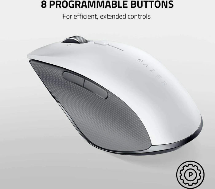 Razer Pro Click Ergonomic Wireless Mouse, USB/Bluetooth