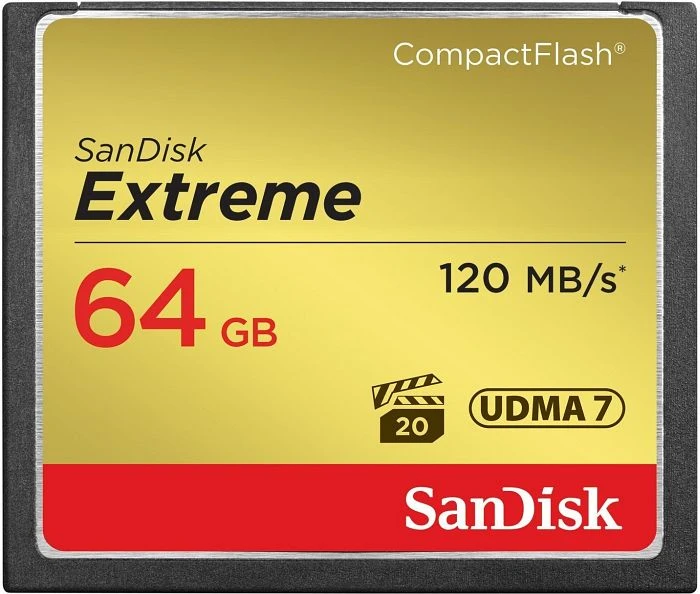SanDisk Extreme R120/W60 64GB