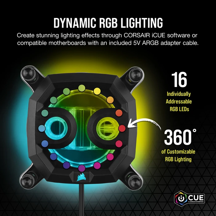 Corsair Hydro X Series XC7 RGB PRO, schwarz
