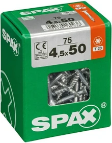 Spax WIROX A9J 4CUT T-STAR plus T20 Universalschraube, 4.5x50mm, 75 Stück