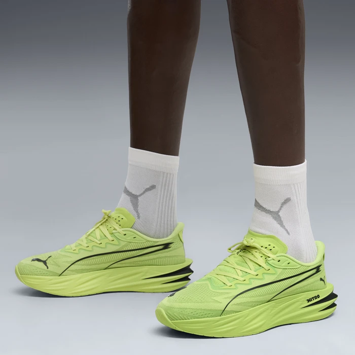 Puma Deviate Pure Nitro sunny lime/puma black (Herren)