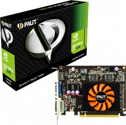 Palit GeForce GT 630, 1GB GDDR5, VGA, DVI, HDMI