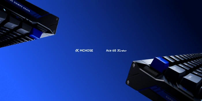 Mchose Ace 68 Turbo HE Gaming Keyboard, Cyber Black, LEDs RGB, Mount Tai Magnetic Switch GT, USB, US