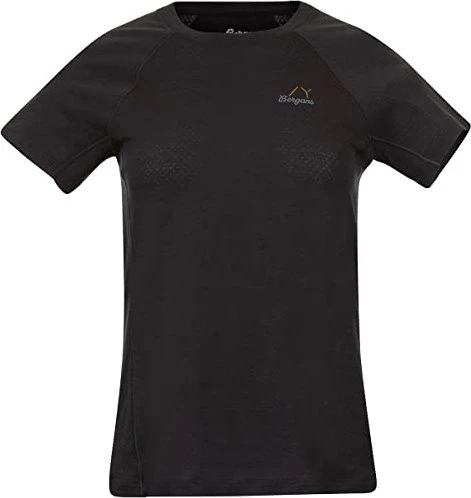 Bergans Y LightLine Merino Tee Funktionsshirt kurzarm dark shadow grey/pearl grey (Damen)