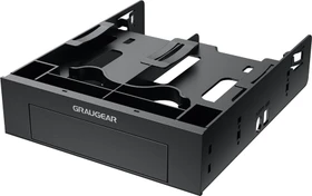 Graugear G-CV-235T525, 5.25" auf 2x 2.5", 1x 3.5", schwarz