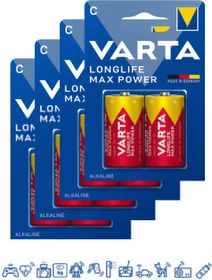 Varta Max Power Baby C, 2er-Pack
