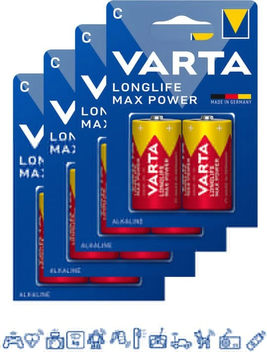 Varta Max Power Baby C, 2er-Pack