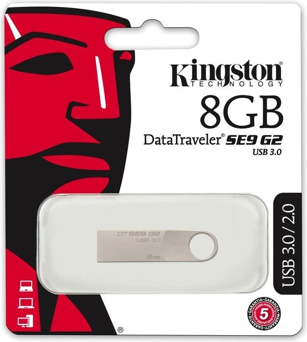 Kingston DataTraveler SE9 G2 8GB, USB-A, USB 3.2 Gen 1×1