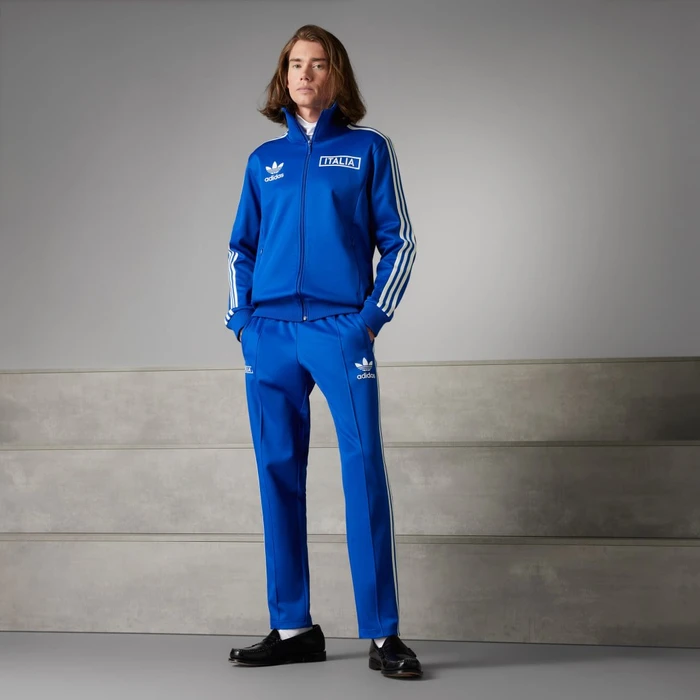 adidas Italien Beckenbauer Trainingshose lang royal blue