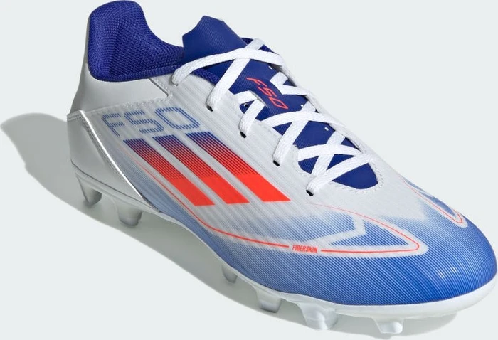 adidas F50 Club FxG cloud white/solar red/lucid blue