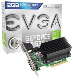 EVGA GeForce GT 630, 2GB DDR3, 2x DVI, Mini HDMI