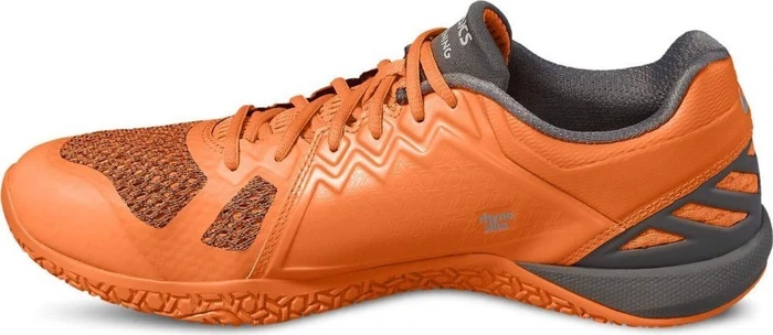 Asics Conviction X shocking orange/carbon/midgrey (Herren)
