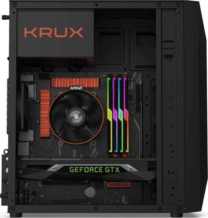 Krux Astro, Glasfenster