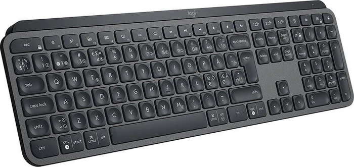 Logitech MX Keys, schwarz, USB/Bluetooth, ND