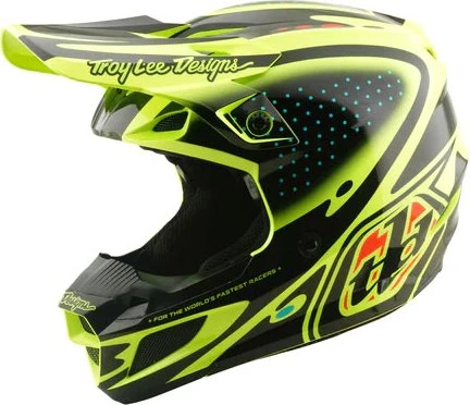 Troy Lee Designs SE5 Carbon The Line schwarz/gelb
