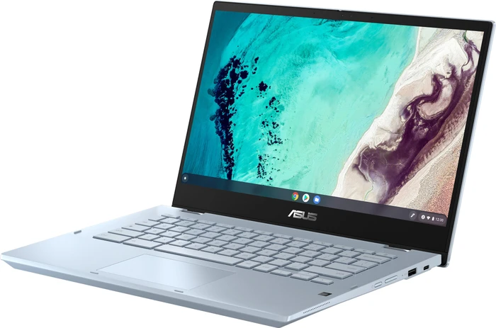 ASUS Chromebook Flip CX3 CX3400FMA-E10026, AI Blue, Core i5-1130G7, 8GB RAM, 256GB SSD, DE