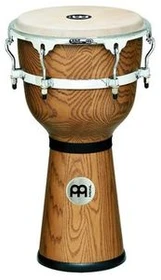 Meinl Floatune Series Woodcraft Djembe Zebra Finished Ash