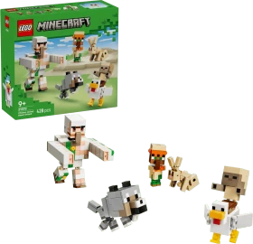 LEGO Minecraft - Angriff des Hühnerreiters in der Wüste