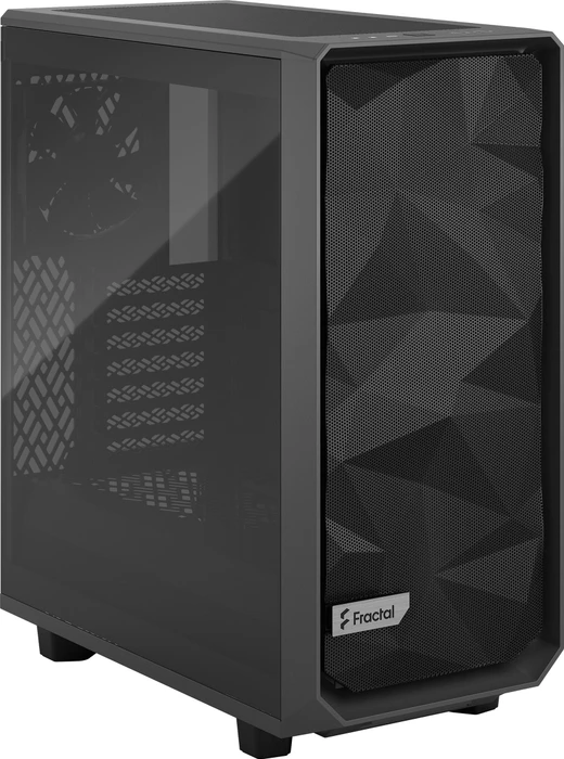 Fractal Design Meshify 2 Compact Gray TG Light Tint, Glasfenster