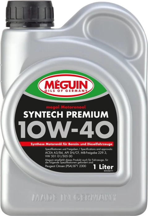 Meguin megol Syntech Premium SAE 10W-40 1l