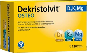 Dekristolvit Osteo D3 K2 Mg Kapseln, 120 Stück