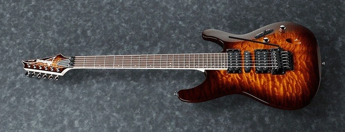 Ibanez S670QM DEB Dragon Eye Burst