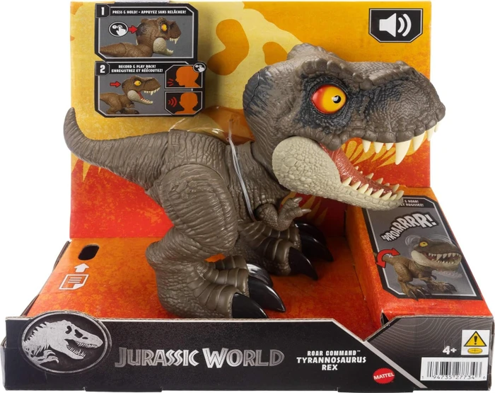 Mattel Jurassic World - Brüllkommando Tyrannosaurus Rex