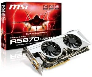 MSI Radeon HD 5870, R5870 Lightning, 1GB GDDR5, 2x DVI, HDMI, DP