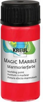 Kreul Magic Marble Marmorierfarbe, rot, 20ml