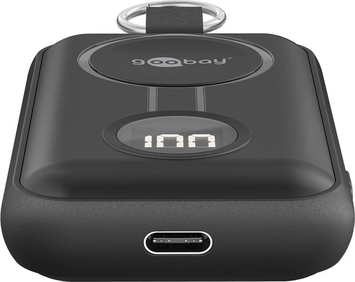 Wentronic Goobay Wireless Powerbank Apple Watch 2500mAh schwarz