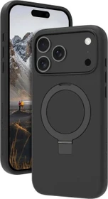 dbramante1928 Iceland Ultra D3O MagSafe Kickstand für Apple iPhone 17 Pro Max schwarz