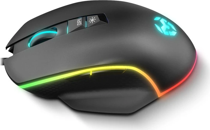 Krom Keos RGB Gaming Mouse, schwarz, USB