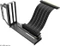 Akasa Riser Black Pro, Riser Card Cable, inkl. PCI-Slot Blende, gewinkelt, PCIe 3.0, 200mm Vorschaubild