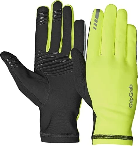 GripGrab Insulator 2 Fahrradhandschuhe yellow hi-vis