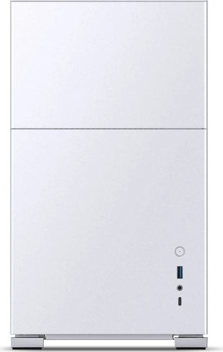 Jonsbo D31 White, weiß, Glasfenster
