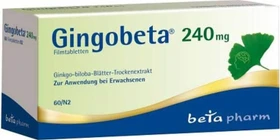 betapharm Gingobeta 240mg Filmtabletten, 60 Stück