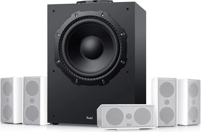 Teufel Consono 35 Concept Surround Power Edition 5.1-Set weiß