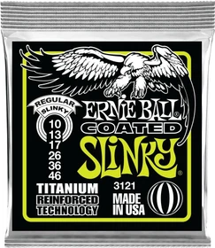 Ernie Ball RPS Coated Titanium Regular Slinky