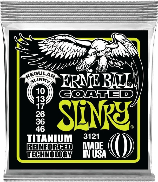 Ernie Ball RPS Coated Titanium Regular Slinky
