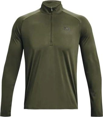 Under Armour Tech 2.0 Half Zip Funktionsshirt langarm marine od green/black/white (Herren)