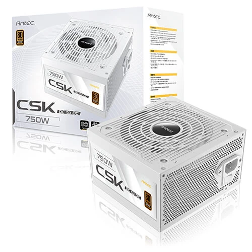 Antec CSK750DC White 750W, ATX 2.52