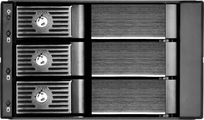 SilverStone Front Panel Storage FS303