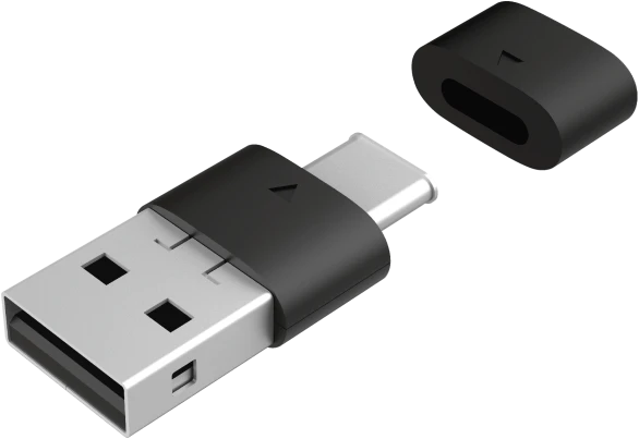 Trust Duco Dual Connect Wireless Mouse schwarz, USB