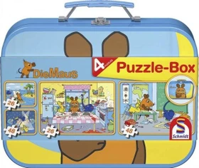 Schmidt Spiele Puzzle-Box - im Metallkoffer Die Maus